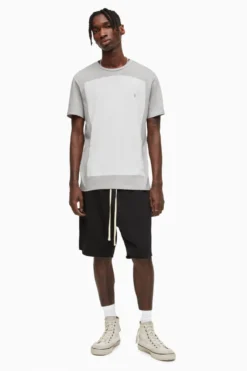 All Saints AllSaints Grey Lobke Short Sleeve Crew T-Shirt -ALLSAINTS Sales unnamed file 426 scaled
