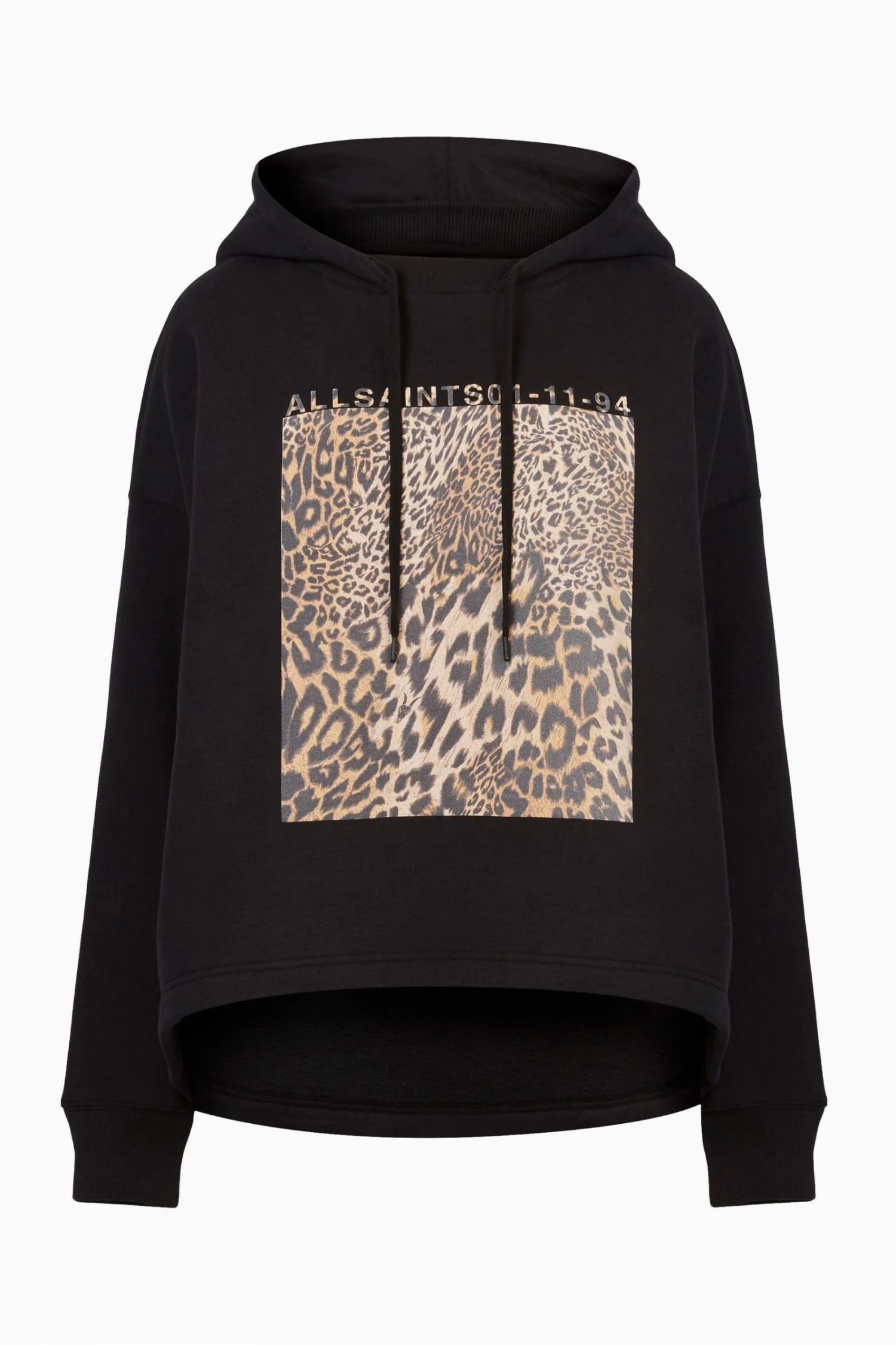 All Saints AllSaints Black Capso Kiku Etienne Hoodie 8 All Saints AllSaints Black Capso Kiku Etienne Hoodie - Image 6