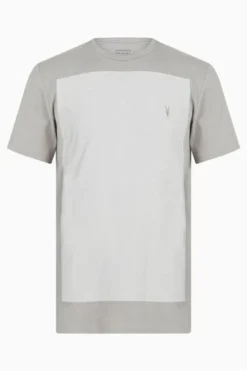 All Saints AllSaints Grey Lobke Short Sleeve Crew T-Shirt -ALLSAINTS Sales unnamed file 429