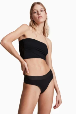 All Saints AllSaints Black Kali Bandeau Bra