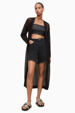All Saints AllSaints Black Misha Cardigan