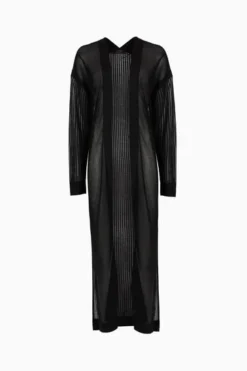 All Saints AllSaints Black Misha Cardigan 15 All Saints AllSaints Black Misha Cardigan -ALLSAINTS Sales unnamed file 4316