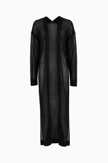 All Saints AllSaints Black Misha Cardigan 9 All Saints AllSaints Black Misha Cardigan - Image 7