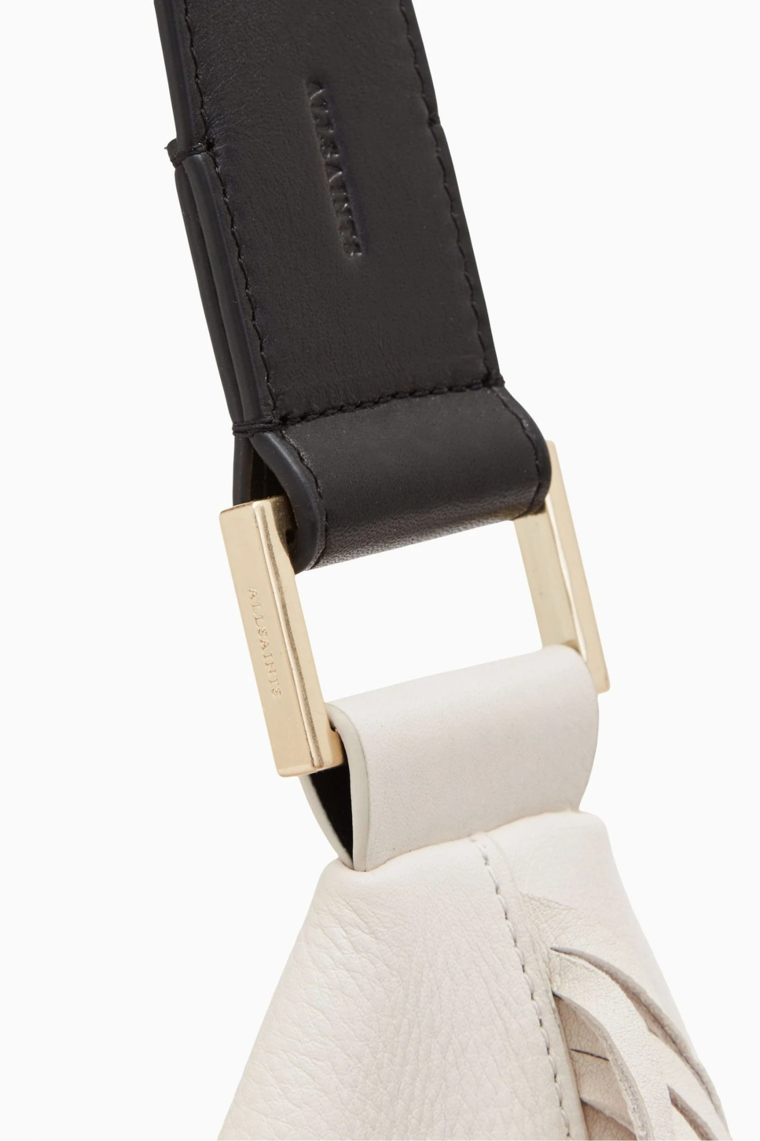 All Saints AllSaints White Edbury Fringe Shoulder Bag 10 All Saints AllSaints White Edbury Fringe Shoulder Bag - Image 8