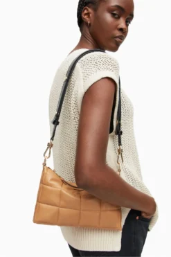 All Saints AllSaints Eve Brown Quilt Cross-body Bag -ALLSAINTS Sales unnamed file 4347 scaled