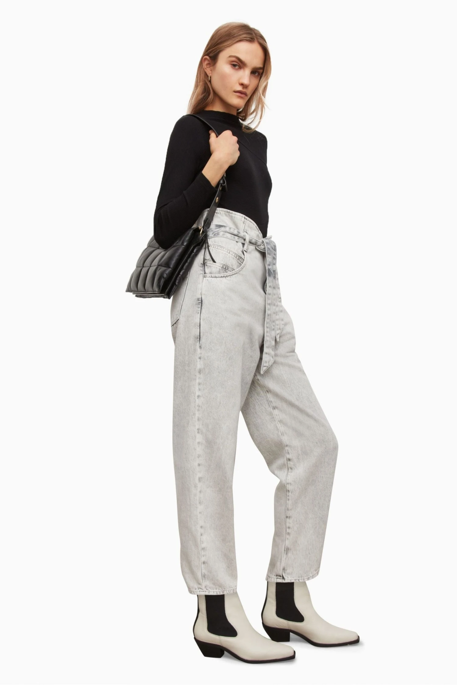 All Saints AllSaints Black Gia Bodysuit 4 All Saints AllSaints Black Gia Bodysuit - Image 2