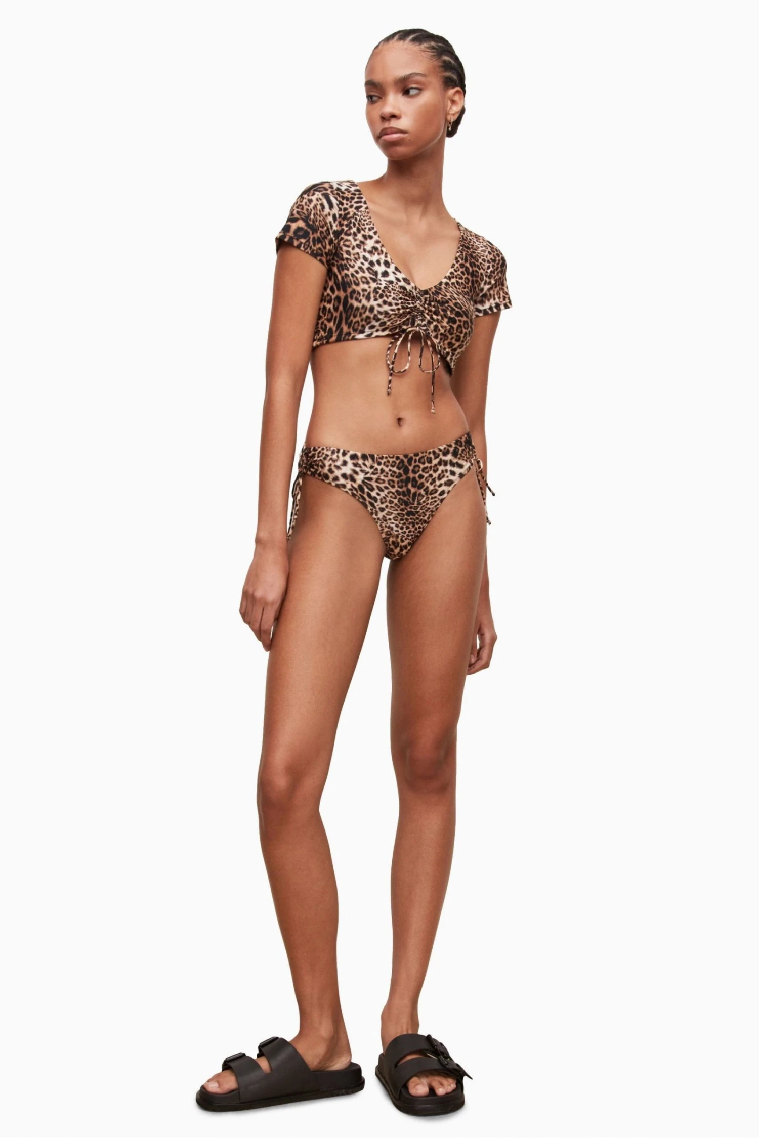 All Saints AllSaints Brown Bo Kiku Bikini Bottoms 6 All Saints AllSaints Brown Bo Kiku Bikini Bottoms - Image 4