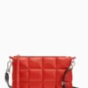 All Saints AllSaints Red Eve Quilt Cross-Body Bag