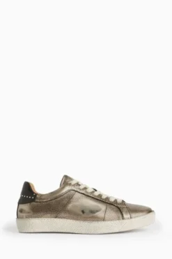 All Saints AllSaints Grey Sheer Stud Sneakers -ALLSAINTS Sales unnamed file 4409