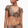 All Saints AllSaints Brown Bo Kiku Bikini Top -ALLSAINTS Sales unnamed file 4418 scaled