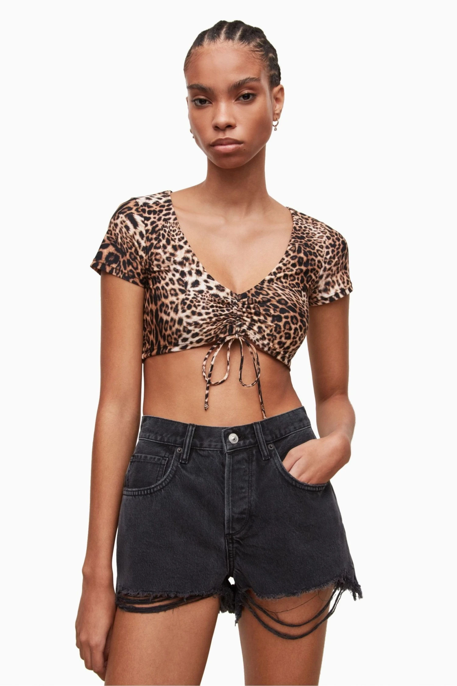 All Saints AllSaints Brown Bo Kiku Bikini Top 5 All Saints AllSaints Brown Bo Kiku Bikini Top - Image 3