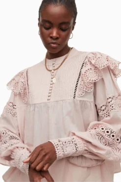 All Saints AllSaints Jen Pink Top -ALLSAINTS Sales unnamed file 4434 scaled