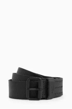 All Saints AllSaints Black Dunston Belt -ALLSAINTS Sales unnamed file 4445