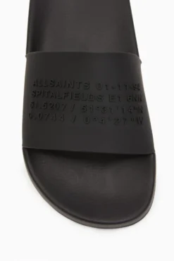 All Saints Black Renegade Sliders -ALLSAINTS Sales unnamed file 4455 scaled