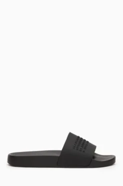 All Saints Black Renegade Sliders -ALLSAINTS Sales unnamed file 4457