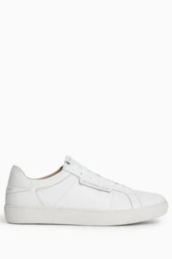 All Saints AllSaints White Sheer Low Top Trainers -ALLSAINTS Sales unnamed file 4486
