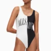All Saints AllSaints Black Mia Split Saints Swimsuit -ALLSAINTS Sales unnamed file 4498 scaled