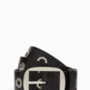 All Saints AllSaints Cora Black Eyelet Belt -ALLSAINTS Sales unnamed file 4505 scaled