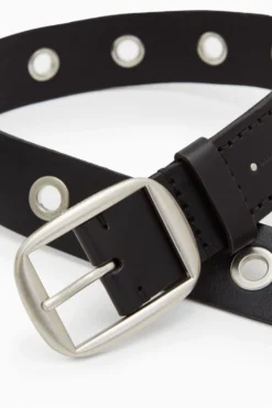 All Saints AllSaints Cora Black Eyelet Belt -ALLSAINTS Sales unnamed file 4507 scaled