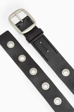 All Saints AllSaints Cora Black Eyelet Belt -ALLSAINTS Sales unnamed file 4508 scaled