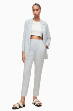 All Saints AllSaints Aleida Blue Tri Trousers -ALLSAINTS Sales unnamed file 4520 scaled