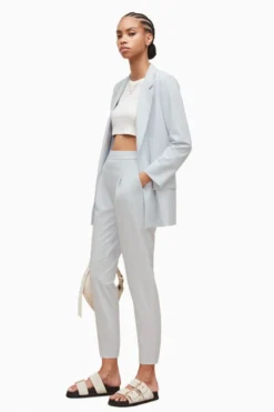 All Saints AllSaints Aleida Blue Tri Trousers -ALLSAINTS Sales unnamed file 4522 scaled