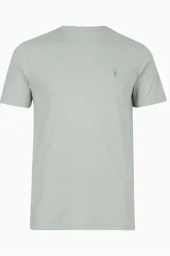All Saints AllSaints Green Brace Crew T-Shirt -ALLSAINTS Sales unnamed file 454
