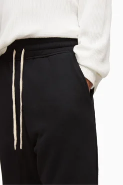 All Saints AllSaints Helix Black Sweat Shorts -ALLSAINTS Sales unnamed file 4540 scaled