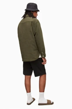 All Saints AllSaints Helix Black Sweat Shorts -ALLSAINTS Sales unnamed file 4541 scaled