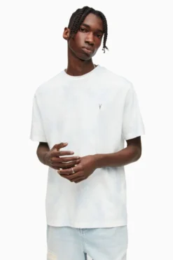 All Saints Blue Hurley Short Sleeve T-Shirt