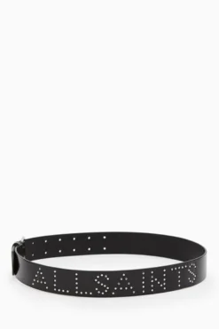 All Saints AllSaints Black Remi Patent Belt -ALLSAINTS Sales unnamed file 4556