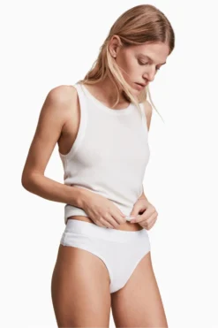 All Saints AllSaints White Betha Thongs 3 Pack -ALLSAINTS Sales unnamed file 4561 scaled