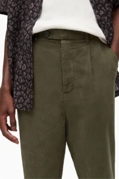 All Saints AllSaints Kainan Khaki Green Trousers -ALLSAINTS Sales unnamed file 4583 scaled