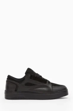 All Saints AllSaints Logan Black Suede Low Top -ALLSAINTS Sales unnamed file 4591
