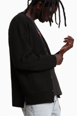 All Saints AllSaints Black Wintlev Cardigan -ALLSAINTS Sales unnamed file 4607 scaled