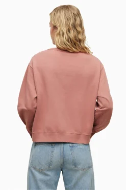 All Saints AllSaints Pink Pippa Sweatshirt -ALLSAINTS Sales unnamed file 4656 scaled