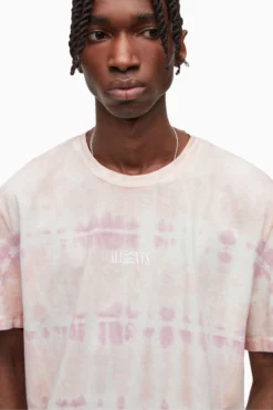 All Saints Pink Montie Short Sleeve Crew T-Shirt -ALLSAINTS Sales unnamed file 466 scaled