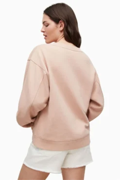 All Saints AllSaints Pink Solis Demi Sweatshirt -ALLSAINTS Sales unnamed file 4667 scaled