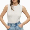 All Saints AllSaints White Imogen Devore Tank Top -ALLSAINTS Sales unnamed file 4670 scaled