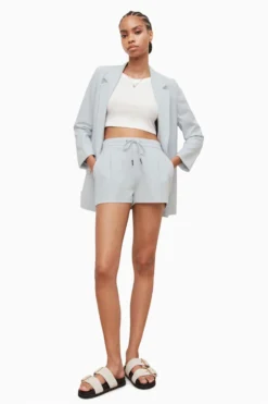 All Saints AllSaints Blue Aleida Blue Tri Shorts -ALLSAINTS Sales unnamed file 4679 scaled
