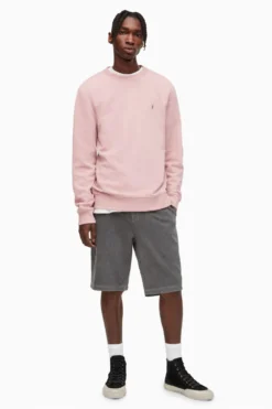 All Saints AllSaints Pink Raven Crew Sweat Top -ALLSAINTS Sales unnamed file 4786 scaled