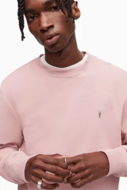 All Saints AllSaints Pink Raven Crew Sweat Top -ALLSAINTS Sales unnamed file 4788 scaled
