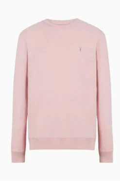 All Saints AllSaints Pink Raven Crew Sweat Top -ALLSAINTS Sales unnamed file 4789