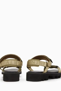 All Saints AllSaints Green Atlanta Sandals -ALLSAINTS Sales unnamed file 4792 scaled