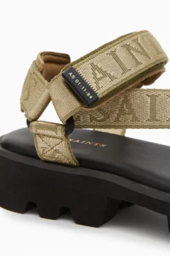 All Saints AllSaints Green Atlanta Sandals -ALLSAINTS Sales unnamed file 4794 scaled