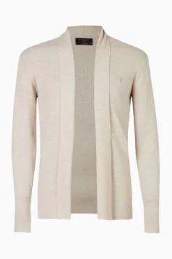 All Saints AllSaints Natural Mode Merino Open Cardigan -ALLSAINTS Sales unnamed file 4841