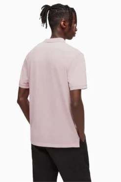 All Saints AllSaints Pink Reform Short Sleeve Polo Shirt -ALLSAINTS Sales unnamed file 4843 scaled