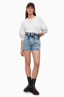 All Saints AllSaints White Address Demi Sweatshirt -ALLSAINTS Sales unnamed file 4869 scaled