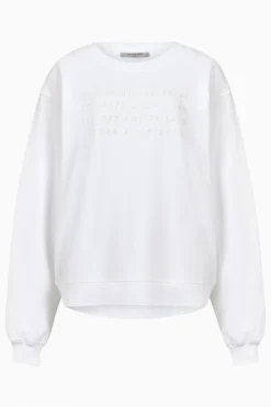 All Saints AllSaints White Address Demi Sweatshirt -ALLSAINTS Sales unnamed file 4872 scaled