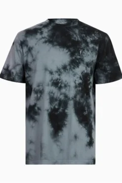 All Saints AllSaints Grey Hurley Short Sleeve Crew T-Shirt -ALLSAINTS Sales unnamed file 488